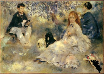 Die Familie Henriot, ca. 1871 von Pierre Auguste Renoir